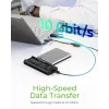 ICY BOX IB-180MS-C31 USB 3.2 Gen 2 (3.1 Gen 1) Type-C juodas
