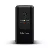 Nepertraukiamo maitinimo šaltinis CYBERPOWER UT650EG, Line-Interactive UPS, 0,65 kVA (360 W), 3x E tipo lizdai, AVR, sinusinė banga