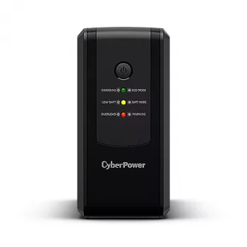 Nepertraukiamo maitinimo šaltinis CYBERPOWER UT650EG, Line-Interactive UPS, 0,65 kVA (360 W), 3x E tipo lizdai, AVR, sinusinė banga
