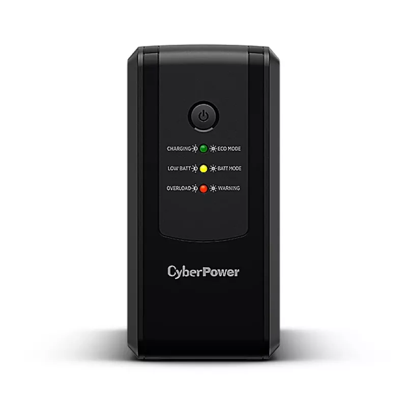 Nepertraukiamo maitinimo šaltinis CYBERPOWER UT650EG, Line-Interactive UPS, 0,65 kVA (360 W), 3x E tipo lizdai, AVR, sinusinė banga