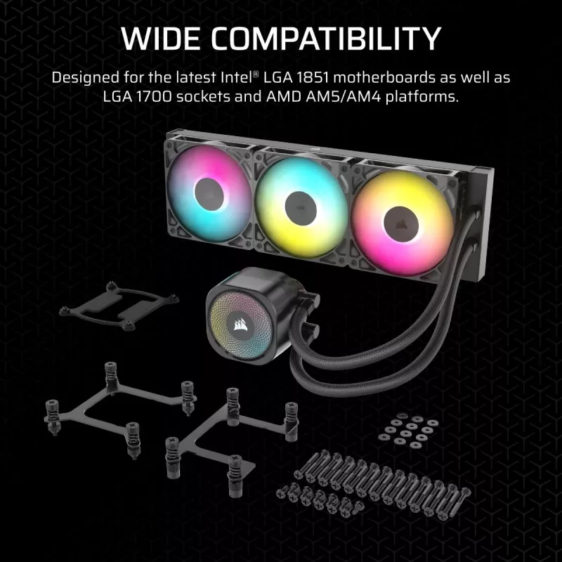 CORSAIR CPU aušintuvas - Nautilus 360 Rs ArGB skysčio aušintuvas