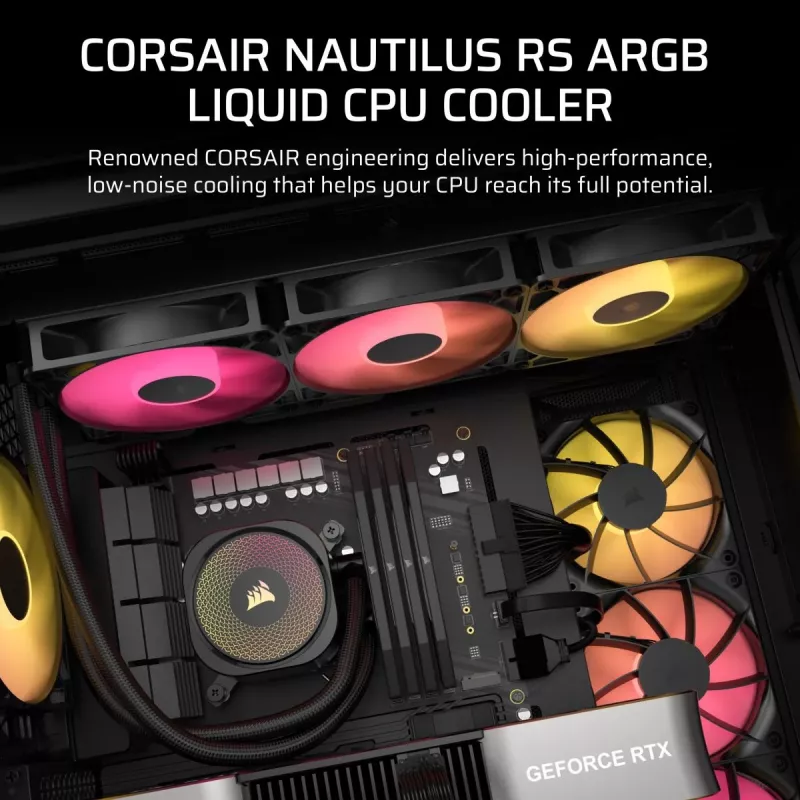 CORSAIR CPU aušintuvas - Nautilus 360 Rs ArGB skysčio aušintuvas