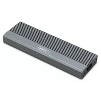 DIGITUS DA-71154 M.2 SATA SSD korpusas - USB 3.1 Gen2, aliuminis, be įrankių