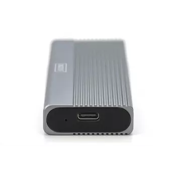 DIGITUS išorinis M.2 NVMe / SATA SSD korpusas USB 3.1 Gen2 (10 Gbps / 6 Gbps) aliuminis be įrankių