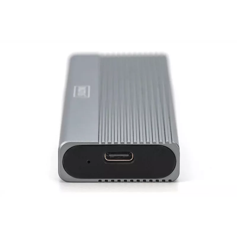 DIGITUS išorinis M.2 NVMe / SATA SSD korpusas USB 3.1 Gen2 (10 Gbps / 6 Gbps) aliuminis be įrankių