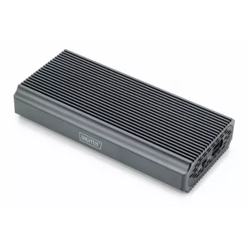 Digitus DA-71158 USB 4.0 išorinis M.2 NVMe SSD dėklas, 40 Gbps, aliuminis, be įrankių