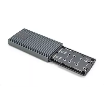 DIGITUS NVMe Clonestation - NVMe 20Gbit/s USB 3.2 Gen2 aliumininis beįrankis