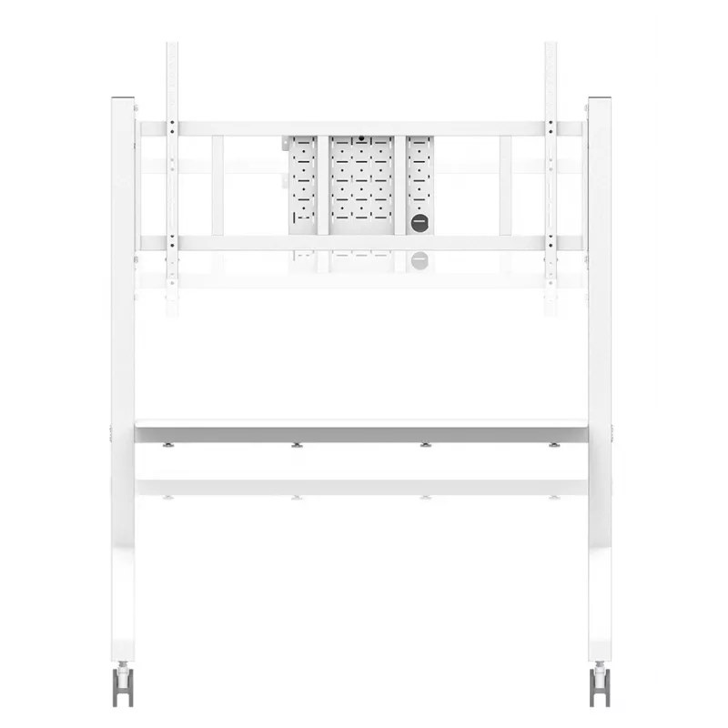 Neomounts FL50-575WH1 televizoriaus vežimėlis 65–115 colių – greitas montavimas – TÜV sertifikuotas