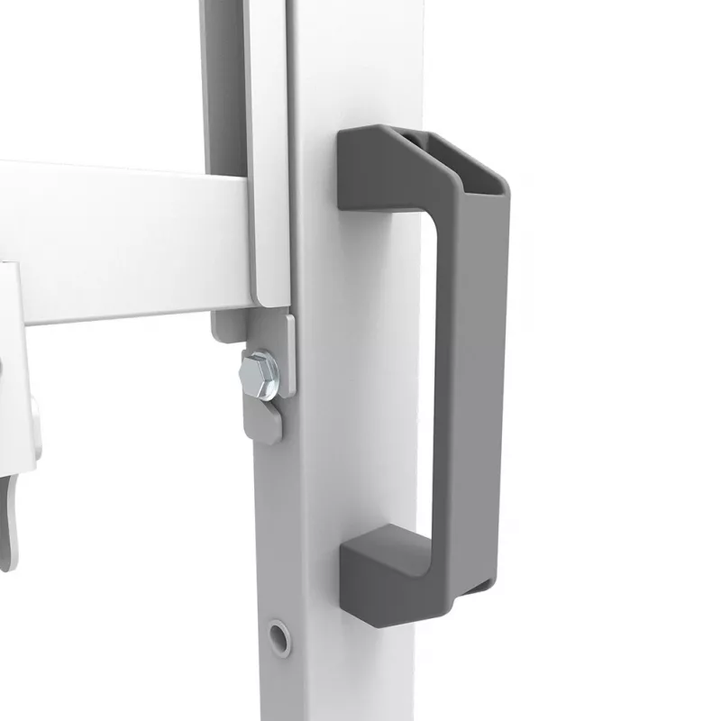 Neomounts FL50-575WH1 televizoriaus vežimėlis 65–115 colių – greitas montavimas – TÜV sertifikuotas
