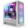 NZXT H5 Flow RGB 2024 Midi Tower dėžė, balta