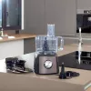 Virtuvinis kombainas Black & Decker BXFPA1200E — 1200 W, 1,5 L dubuo, 2 greičiai, pulsacija, nerūdijančio plieno korpusas