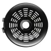 Centrifuginė sulčiaspaudė Black & Decker BXCJ350E — 350 W, 0.65 L talpa, nerūdijantis plienas/juoda, reguliuojamas minkštimo kiekis