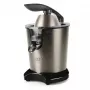 Centrifuginė sulčiaspaudė Black & Decker BXCJ350E — 350 W, 0.65 L talpa, nerūdijantis plienas/juoda, reguliuojamas minkštimo kiekis
