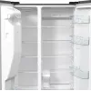 Šaldytuvas šaldiklis Gorenje Side by Side NRR9185ESXL BK065B, Laisvai pastatomas, Amerikietiškos durys, Pilka, LED, Plienas, Stiklas