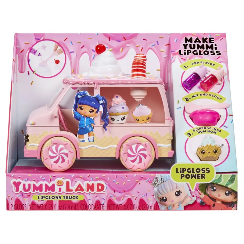 MGA Entertainment Yummiland Lipgloss Truck lėlių priekaba