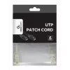 GEMBIRD PP6U-CU-7.5M jungiamasis kabelis, Cat.6 UTP, RJ45, 7,5 m, pilkas