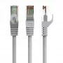GEMBIRD PP6U-CU-7.5M jungiamasis kabelis, Cat.6 UTP, RJ45, 7,5 m, pilkas