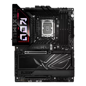 Motininė plokštė ASUS ROG MAXIMUS Z890 HERO — Intel Z890, LGA 1851, ATX, DDR5, 4 DIMM, 6x M.2, Wi‑Fi 7, 2.5Gb LAN