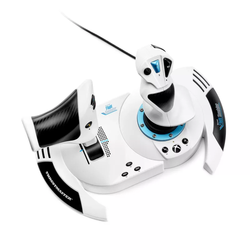 Vairasvirtė Thrustmaster T.Flight Hotas One Microsoft Flight Simulator Edition USB Juoda Balta