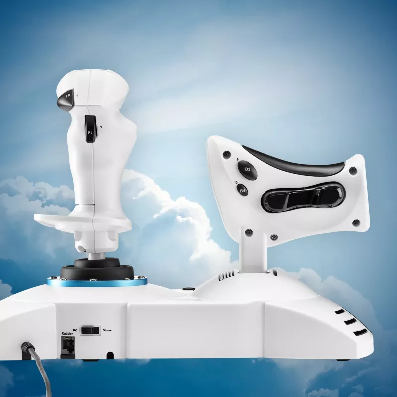 Vairasvirtė Thrustmaster T.Flight Hotas One Microsoft Flight Simulator Edition USB Juoda Balta
