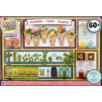 Miniverse - Make It Mini Botanicals, 8 metų, įvairiaspalvis, plastikas