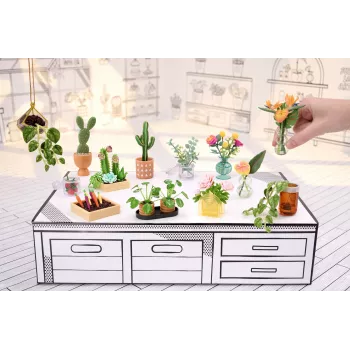 Miniverse - Make It Mini Botanicals, 8 metų, įvairiaspalvis, plastikas