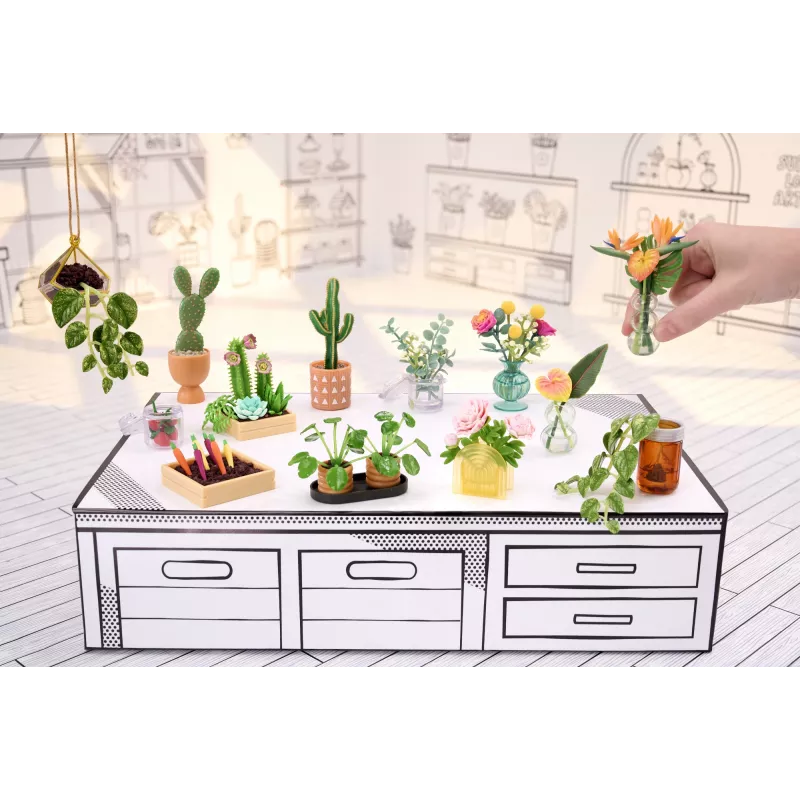 Miniverse - Make It Mini Botanicals, 8 metų, įvairiaspalvis, plastikas