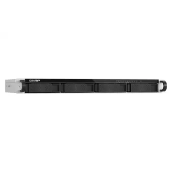 QNAP TS-h765eU NAS Rack (1U) Intel Atom 8 GB DDR5 QuTS hero juoda, pilka