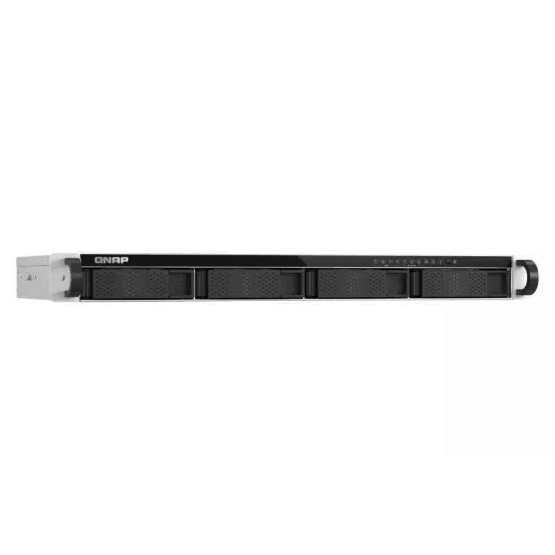 QNAP TS-h765eU NAS Rack (1U) Intel Atom 8 GB DDR5 QuTS hero juoda, pilka