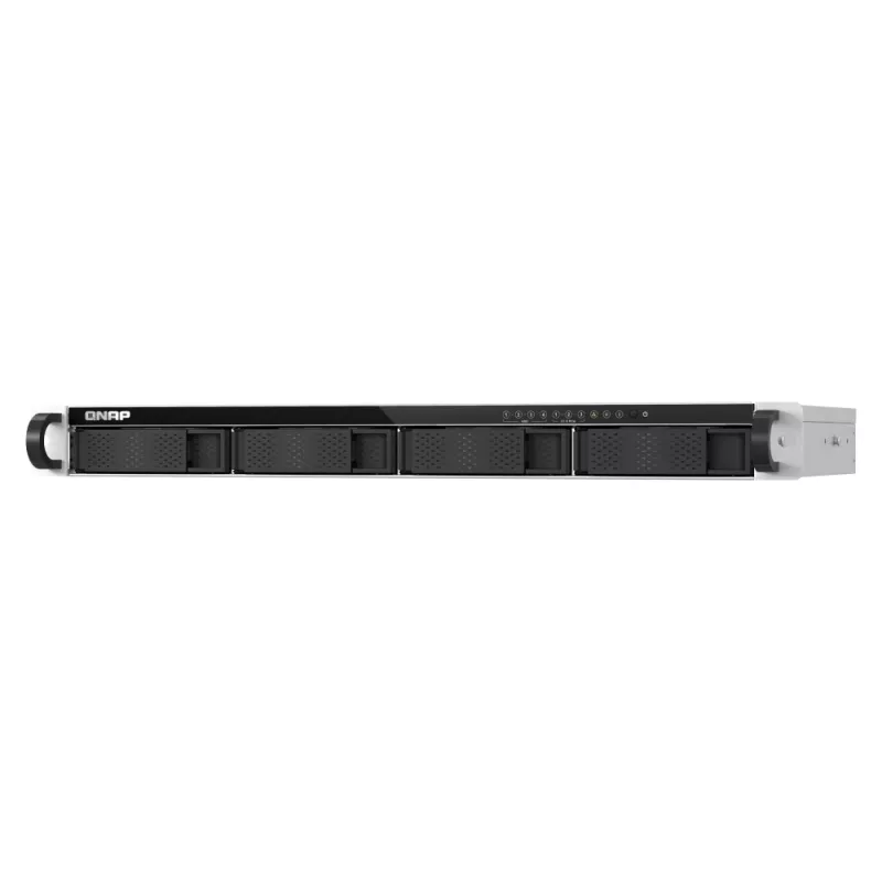 QNAP TS-h765eU NAS Rack (1U) Intel Atom 8 GB DDR5 QuTS hero juoda, pilka