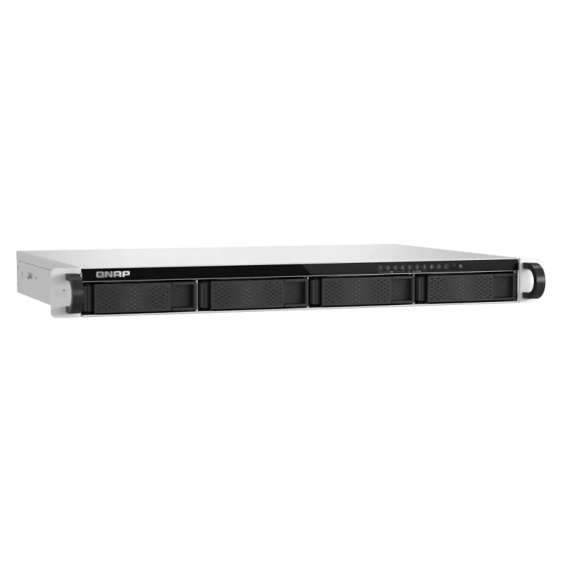 QNAP TS-h765eU NAS Rack (1U) Intel Atom 8 GB DDR5 QuTS hero juoda, pilka