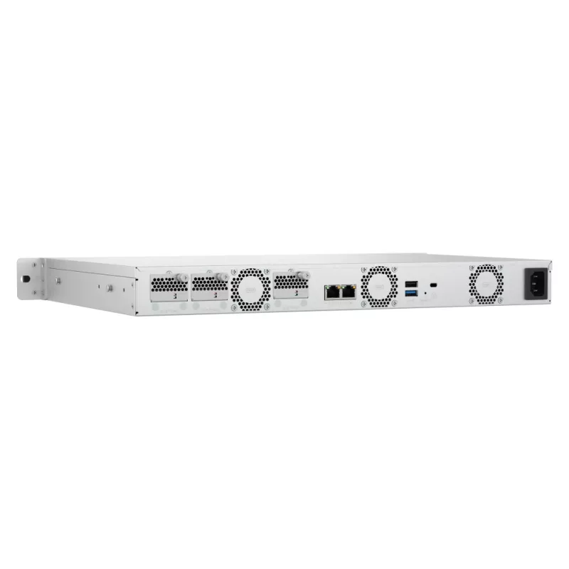QNAP TS-h765eU NAS Rack (1U) Intel Atom 8 GB DDR5 QuTS hero juoda, pilka