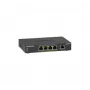NETGEAR GS305Pv3 nevaldomas Gigabit Ethernet (10/100/1000) maitinimas per Ethernet (PoE) juodas