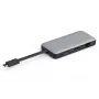 DIGITUS USB-C kelioninė dokų stotelė, 7 prievadų - HDMI / 2x USB-A 3.2 Gen 1 / GbE / SD / MicroSD - 100W USB-C Power Delivery