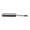 DIGITUS USB-C kelioninė dokų stotelė, 7 prievadų - HDMI / 2x USB-A 3.2 Gen 1 / GbE / SD / MicroSD - 100W USB-C Power Delivery