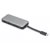 DIGITUS USB-C kelioninė dokų stotelė, 7 prievadų - HDMI / 2x USB-A 3.2 Gen 1 / GbE / SD / MicroSD - 100W USB-C Power Delivery