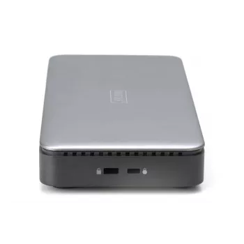 DIGITUS USB-C dokų stotelė, 11 prievadų - 2x HDMI / DP / 2x USB-A 3.2 Gen 2 / USB-C 3.2 Gen 2 / GbE / SD / MicroSD / DC-Jack - 150 W maks. / 3.5 mm