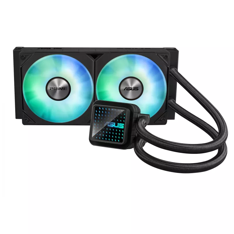 ASUS Prime LC 240 ARGB kompiuterio korpuso skystinis aušintuvas 120 mm Juodas