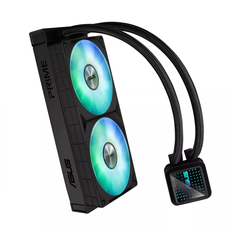 ASUS Prime LC 240 ARGB kompiuterio korpuso skystinis aušintuvas 120 mm Juodas