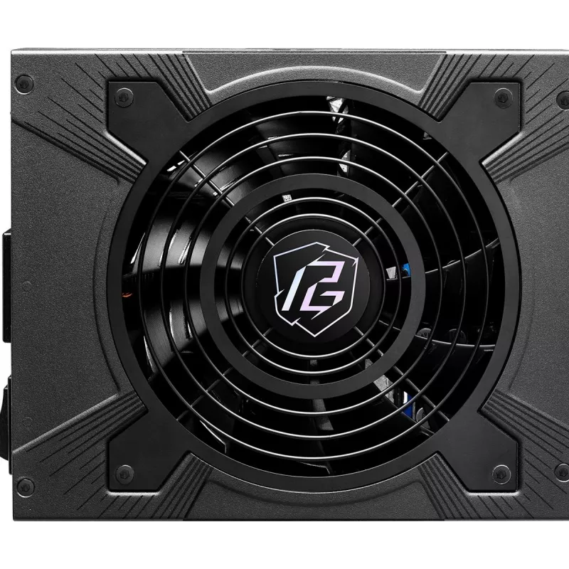 Maitinimo blokas ASRock Phantom Gaming PG-1300G 1300 W ATX 20+4 pin 80 PLUS Gold, 135 mm ventiliatorius, juodas