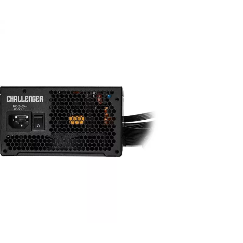 Maitinimo blokas ASRock CL-550B Challenger 550W ATX, 20+4 pin, 80 PLUS Bronze, 120 mm ventiliatorius, juodas