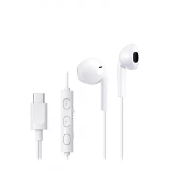 JVC Type C In Ear Wired White – ausinės su USB-C jungtimi, baltos spalvos