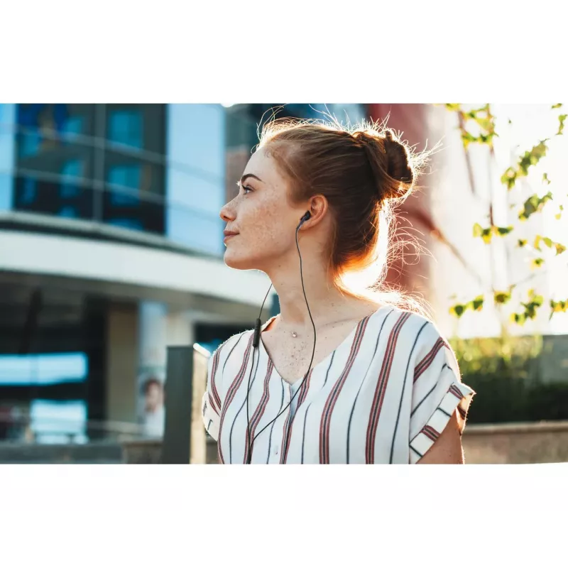 JVC Type C In Ear Wired Black laidinės ausinės, USB-C, juodos