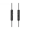 Laidinė ausinė JVC HA-FR9UC su USB-C, 9,2 mm tvarkyklės, 5–22000 Hz, įmontuotas mikrofonas ir valdikliai, 1,2 m laidas, juoda