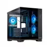 Chieftec Visio GM-30B-TG-OP juodas Cube korpusas su grūdintu stiklu x2