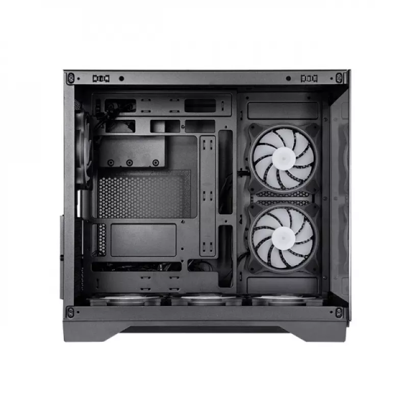 Chieftec Visio GM-30B-TG-OP juodas Cube korpusas su grūdintu stiklu x2