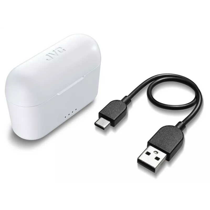 JVC HA-A3T TWS Stix White belaidės ausinės