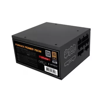 Maitinimo blokas GEMBIRD Fornax Power 750W ATX 80 PLUS Gold modulinis 12 cm ventiliatorius EPS 4+4pin PCIe 6+2pin SATA jungtys