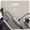 Adapteris Axagon RVC-HI8KPD, USB-C → HDMI 2.1, 8K/60Hz, 4K/144Hz, HDR10+, PD100W