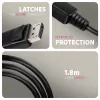 Aktyvus DisplayPort -> HDMI 2.0b kabelis Axagon RVD-HI20C2, 1,8 m, 4K/60 Hz